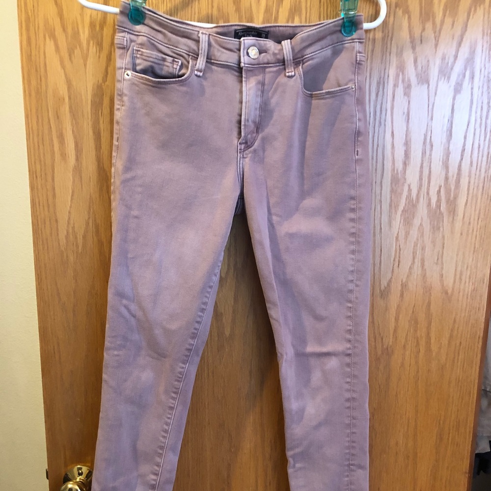 Abercrombie stretch skinny jeans